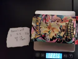 Nintendo Pokemon Ascended Heroes Booster Pack 22.76g Factory Sealed x2 Bundle - Image 2
