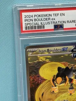 Pokemon Iron Boulder ex Temporal Forces Special Illustration Rare #207 PSA 10 - Image 2