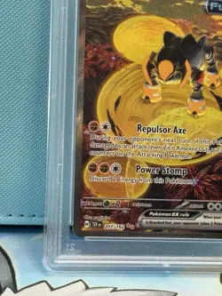 Pokemon Iron Boulder ex Temporal Forces Special Illustration Rare #207 PSA 10 - Image 3