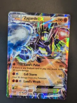 Zygarde EX 54/124 Ultra Rare Fates Collide Pokemon - Image 1