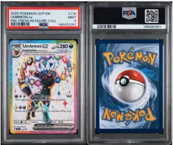 2025 Pokemon UMBREON ex #176 Promo Prismatic Premium Figure Collection PSA 9 ! - Image 3