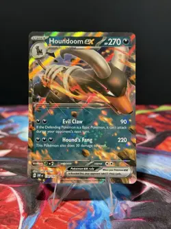 Double Rare Holo Houndoom EX 134/197 OBF: Obsidian Flame - Pokemon TCG - NM/M - Image 1