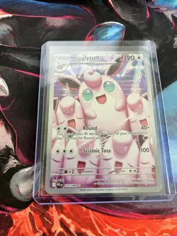 Pokemon Wigglytuff Phantasmal Flames 105/094 Illustration Rare Holo 120 HP - Image 1