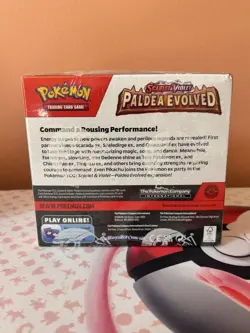 Pokemon TCG Scarlet & Violet Paldea Evolved Sv02 Booster Box Sealed - Image 3