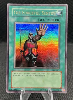 Vintage 1996 Yugioh! The Forceful Sentry MRL-045 Ultra Rare Unlimited MP/LP - Image 1