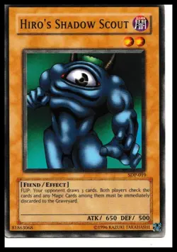 Hiro's Shadow Scout SDP-019 YuGiOh Starter Deck: Pegasus - Image 1