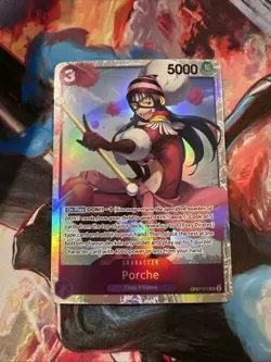 One Piece Card Game Porche OP07-072 SR 500 Years in the Future English - Image 1