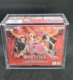 One Piece Booster Box Acrylic Case Magnetic Lid (10 Pack) - Image 1