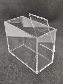 One Piece Booster Box Acrylic Case Magnetic Lid (10 Pack) - Image 3