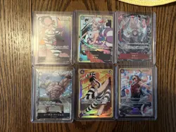 Bandai One Piece Card Game Foil Character Cards Lot 25 Japanese - Image 1