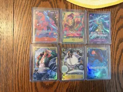 Bandai One Piece Card Game Foil Character Cards Lot 25 Japanese - Image 3