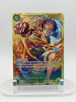 Monkey D Luffy SEC OP13-118 Carrying on His Will One Piece English NM - Image 1