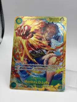 Monkey D Luffy SEC OP13-118 Carrying on His Will One Piece English NM - Image 3