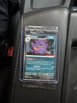 Pokemon Gengar Promo Card GameStop 050/088 Mind Jack 130HP English 2026 - Image 2