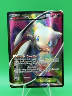 Mew EX 120 Full Art Holo Card 120 /124 Dragons Exalted LP- MP++ - Image 1