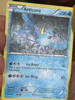 POKEMON ARTICUNO 27/99 RARE HOLOFOIL NEXT DESTINIES HP CARD - Image 3
