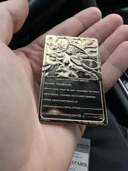 Charizard 23 Karat Gold-Plated Trading Card 1999 Special Edition - Image 4