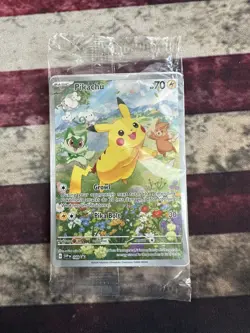 Pikachu SVP 088 - SEALED - S&V Black Star Promo (4 Cards) - Pokemon TCG - Image 1