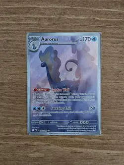 Aurorus 92/88 Illustration Rare Holo Card - Pokemon Perfect Order Near Mint - Image 1