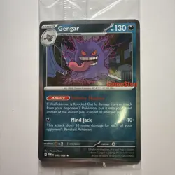 Pokemon TCG Gengar 050/088 Promo Sealed Stamped Gamestop Promo Card - Image 1