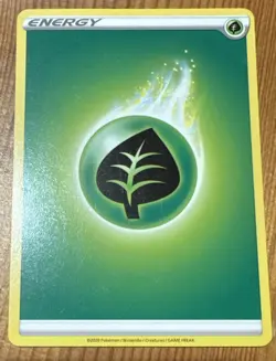 Grass Energy Pokemon Card - Image 1
