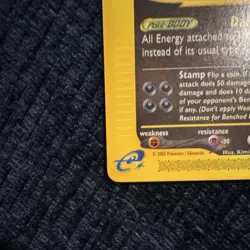 Pokemon Tyranitar Rare 120 HP 50+ Expedition Card 66/165 2002 Vintage NON-HOLO - Image 4