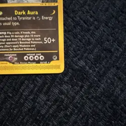 Pokemon Tyranitar Rare 120 HP 50+ Expedition Card 66/165 2002 Vintage NON-HOLO - Image 5