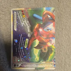 Pokemon Rayquaza & Deoxys LEGEND Full Art Holo Card 2010 LEGEND Set - Image 1