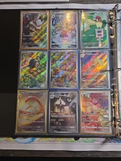 Pokemon Card Lot Binder V/VMAX IR GX Hits Ex 180 Cards NM Full Art - Image 2