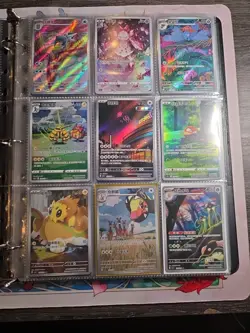 Pokemon Card Lot Binder V/VMAX IR GX Hits Ex 180 Cards NM Full Art - Image 3