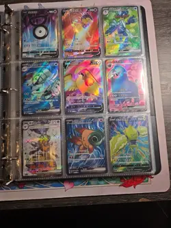 Pokemon Card Lot Binder V/VMAX IR GX Hits Ex 180 Cards NM Full Art - Image 5