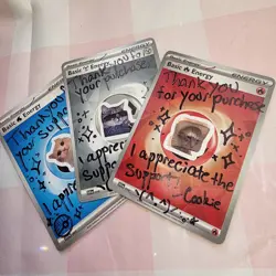 Pokemon TCG ♡ 12 Cute Card Mystery Pack ♡ Kawaii Serotonin Binder Collectors ♡ - Image 5