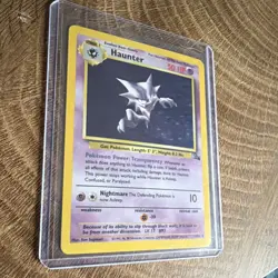 Pokemon Haunter Fossil Rare 1999 6/62 Stage 1 50 HP English Card - Image 3