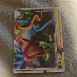 Pokemon TCG Rayquaza & Deoxys LEGEND 140 HP Card Standard Legend Set - Image 1