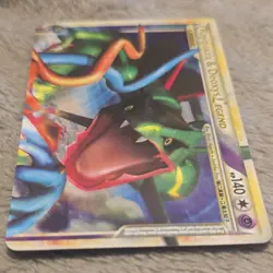 Pokemon TCG Rayquaza & Deoxys LEGEND 140 HP Card Standard Legend Set - Image 4