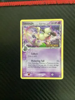 Pokemon Card Smeargle (Delta Species) 39/101 Dragon Frontiers Reverse Holo, LP - Image 1