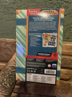 Pokemon TCG Paldea Adventure Chest New Sealed, 6 Booster Packs, 7 Promo Cards - Image 5