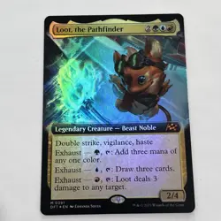 Loot, The Pathfinder - Extended Art Foil - DFT - MTG - NM - EN - 0391 - Image 1