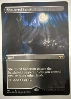 Shattered Sanctum (Borderless) Innistrad: Crimson Vow Regular - Image 1