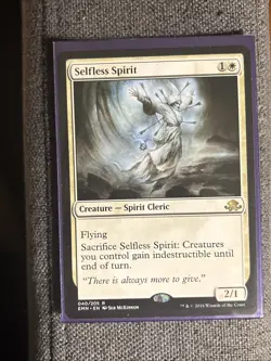 Magic: The Gathering Selfless Spirit #40/205 NMC 2016 - Image 1