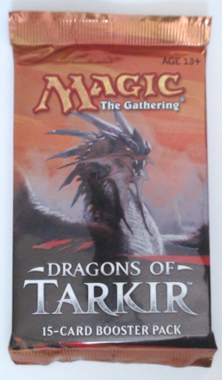 MTG - Sealed Dragons of Tarkir - English - Dragonlord Kolaghan Pack Art - Image 1