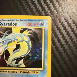 Gyarados 6/102 Holo Rare Base Set Pokemon Card - Image 5