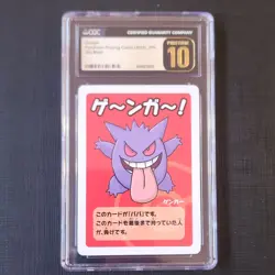 Pokemon Gengar Old Maid 2019 Japanese CGC Pristine 10 Playing Card - Image 1