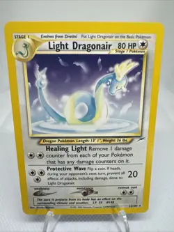 Pokemon TCG Light Dragonair 22/105 Neo Destiny Regular NM - Image 1