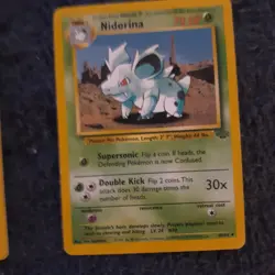 Nidorina Jungle Set 40/64 Pokemon Card - Image 1