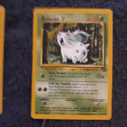 Nidoran(female) Jungle Set 57/64 Pokemon Card - Image 1