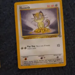 Meowth Jungle Set 56/64 Pokemon Card - Image 1