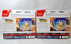 LOT of 2 Pokemon Surging Sparks Tech Sticker Booster Packs 6-PACKS 190145 - Image 2
