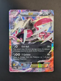 Yveltal EX XY150 Black Star Promo Pokemon - Image 1