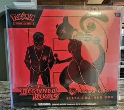Pokemon TCG S&V Destined Rivals Pokemon Center Elite Trainer Box PC ETB - Sealed - Image 5